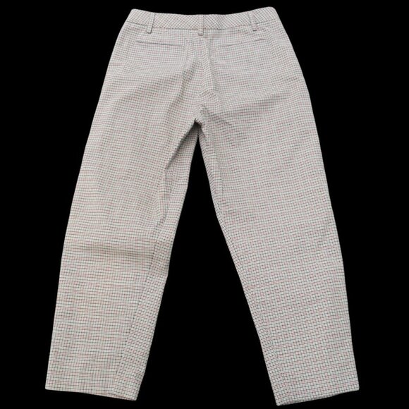 Closed Ludwig Trousers Houndstooth Plaid Cropped Pants Italian Fabric Women's 27 - Picture 3 of 8